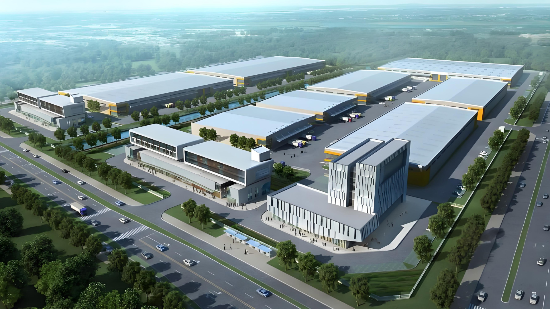 数字孪生物流园区案例