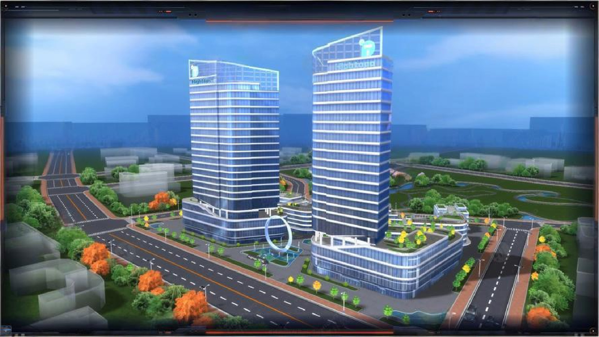 数字孪生科技园区场景案例